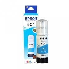 Tinta Epson 504 Cian Original 70 Ml