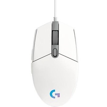 Mouse Gaming G203 Logitech Lightsync Blanco