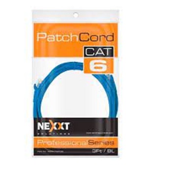 Cable Patch Cord Cat 6 1m Nexxt Azul