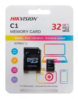 Memoria Hikvision Micro Sd 32gb C1
