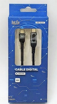 Cable Mallado De Carga Rápida 100w Tipo C - Con Vi