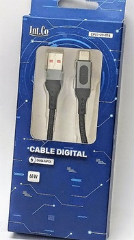 Cable Mallado De Carga Rápida 66w Tipo C - Con Vis