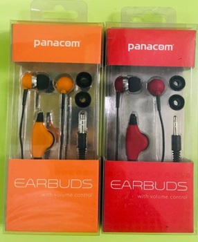 Auricular Panacom Earbuds Con Control De Volumen H