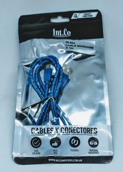 Cable Microusb a Usb Intco 09-004